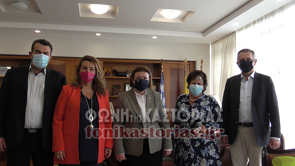 Στην Καστοριά η Υπουργός Πολιτισμού Λίνα Μενδώνη